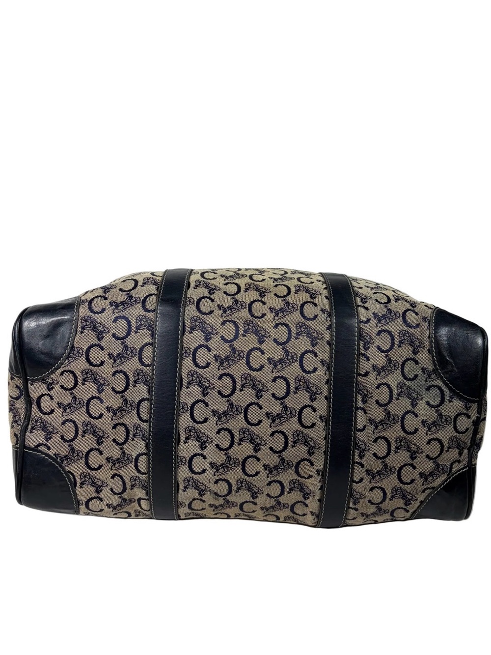 Authentic Vintage Celine C Sulky Monogram Boston Bag - Picture 7 of 12